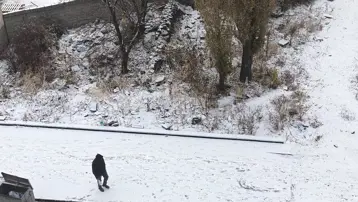 Kars'a mevsimin ilk karı düştü