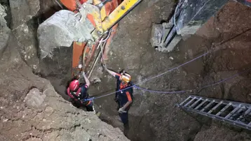 Kastamonu’da göçük altında kalan işçi öldü