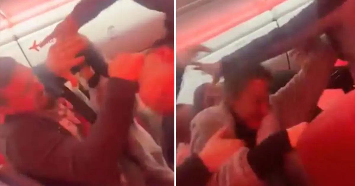 Antalya-Manchester uçuşunda tekme tokat kavga. İki yolcuya ömür boyu uçuş yasağı verildi