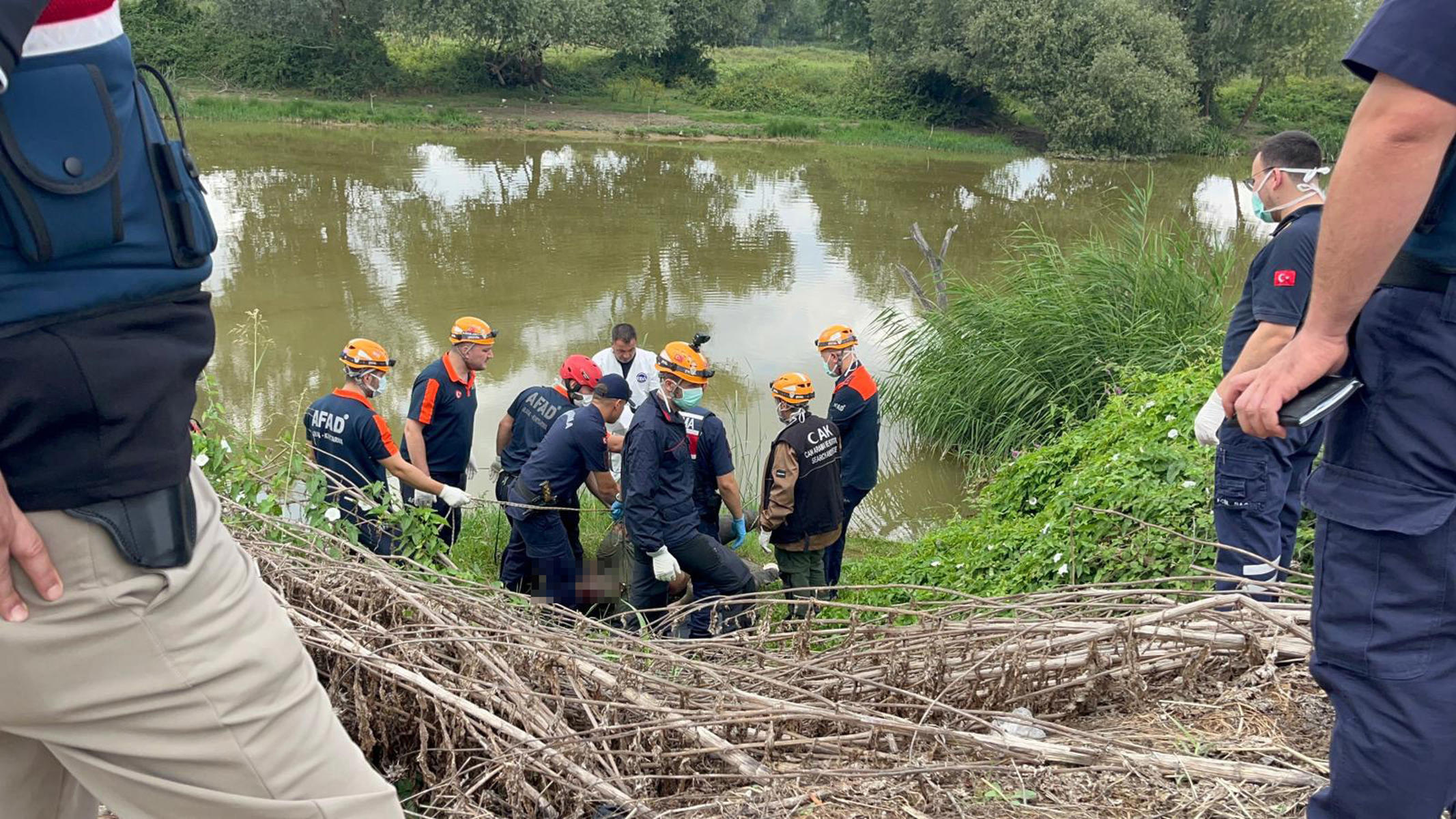 2 gündür kayıptı, Sakarya Nehri'nde ölü bulundu