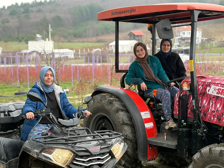 Şehirden köye dönüp üretici oldular. Sezonda 500 bin kazanıyorlar