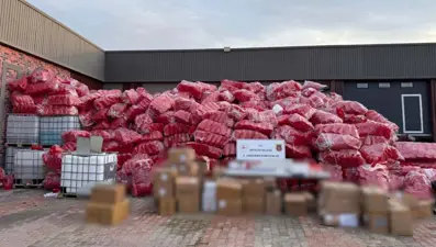 Antalya'da kaçak alkol operasyonu