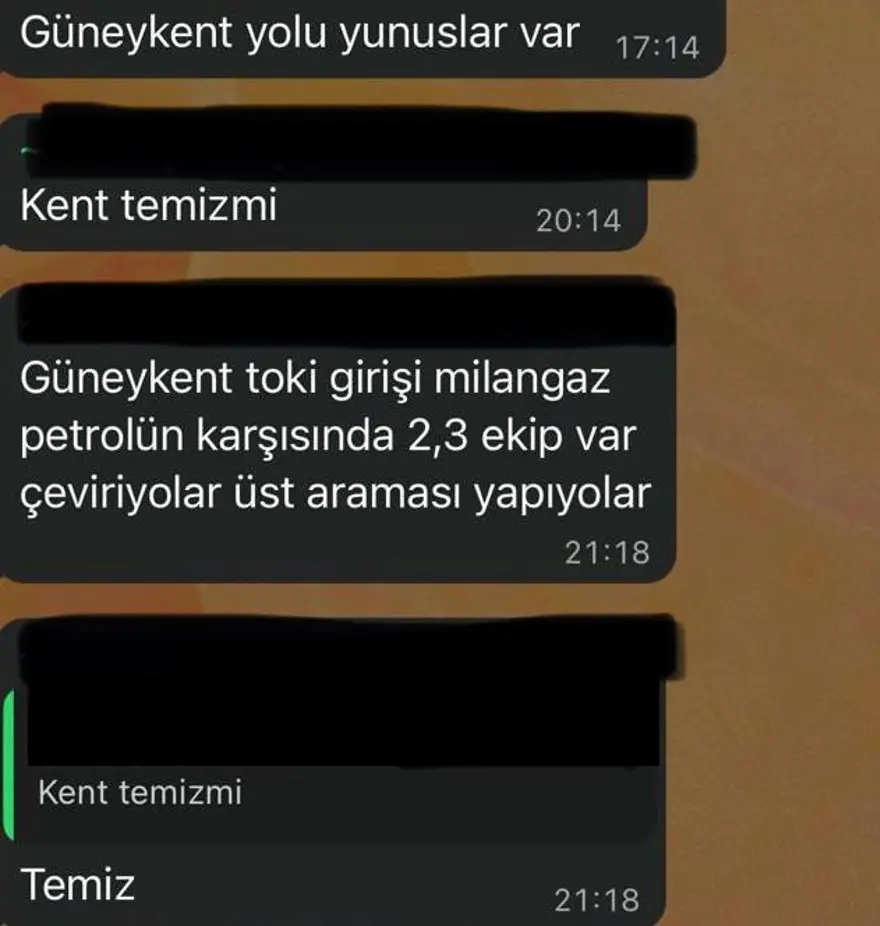 Jandarmadan WhatsApp operasyonu. Yüzlerce aktif kullanıcısı var, uygulama noktalarını paylaşıyorlar 3 Jandarmadan WhatsApp operasyonu. Yüzlerce aktif kullanıcısı var, uygulama noktalarını paylaşıyorlar 3