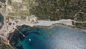 Ege ve Akdeniz'in birleştiği yer. Knidos Ören Yeri yenilendi