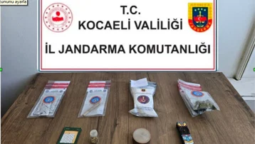 Kocaeli'de uyuşturucu operasyonu. 4 gözaltı