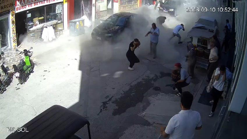 Buzdolabında yangın çıktı, iş yerinde patlama oldu