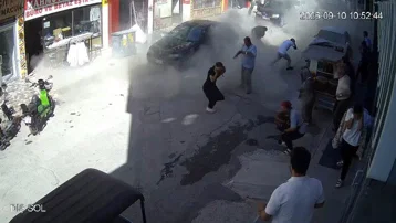 Buzdolabında yangın çıktı, iş yerinde patlama oldu