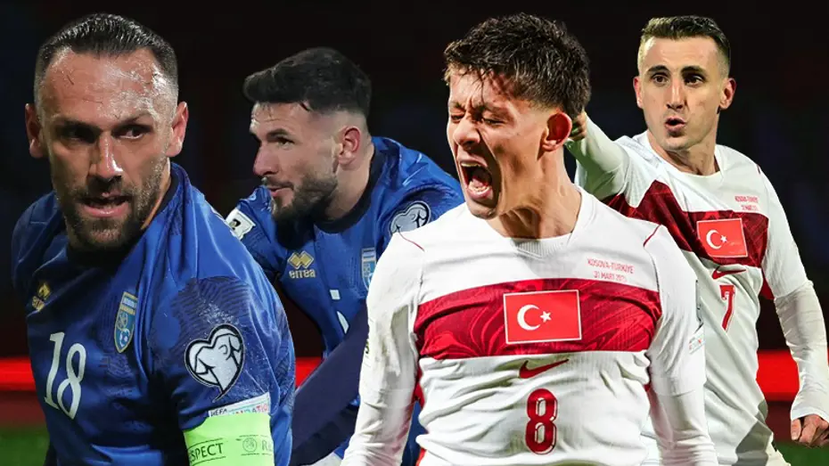 Türkiye kazandı, Kosova'yı hayal kırıklığı kapladı. 