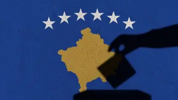 Kosova'da seçmenler, erken genel seçim için sandık başına gitti