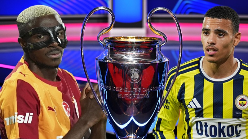 Galatasaray ve Fenerbahçe'nin UEFA Şampiyonlar Ligi fikstürü belli oldu