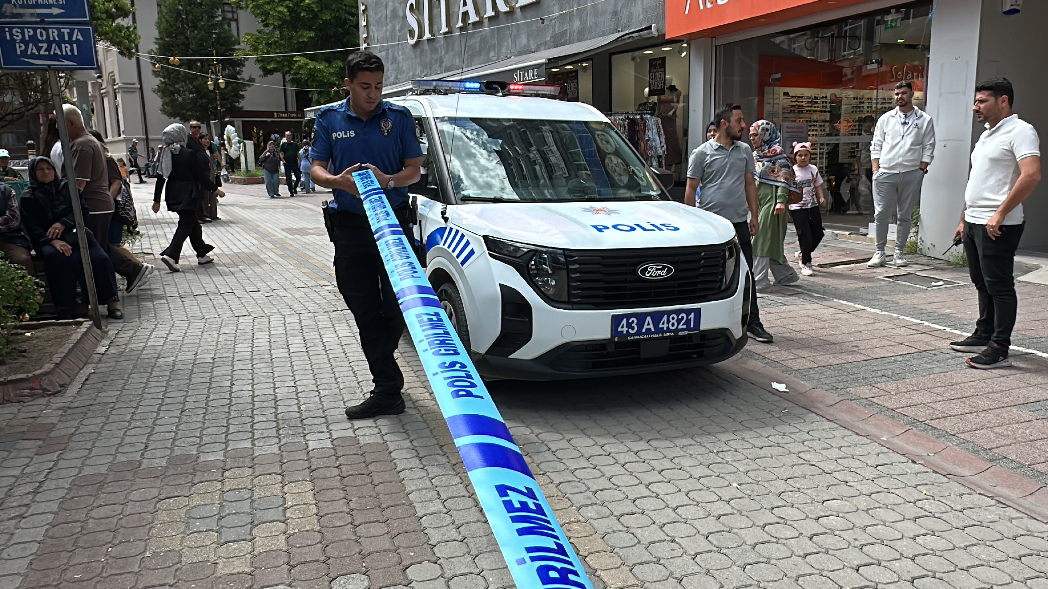 Kurusıkı tabanca elinde patlayan kadın yaralandı