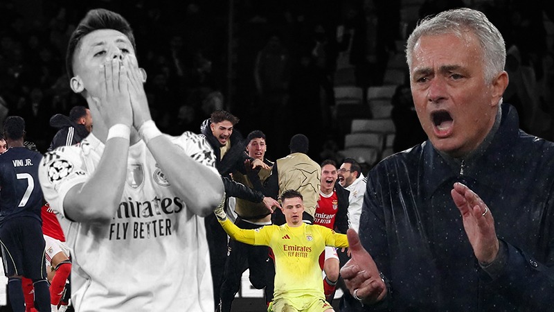 İnanılmaz son. Arda Güler asist yaptı, Mourinho'nun kalecisi 90+8'de gol attı, mucize gerçekleşti