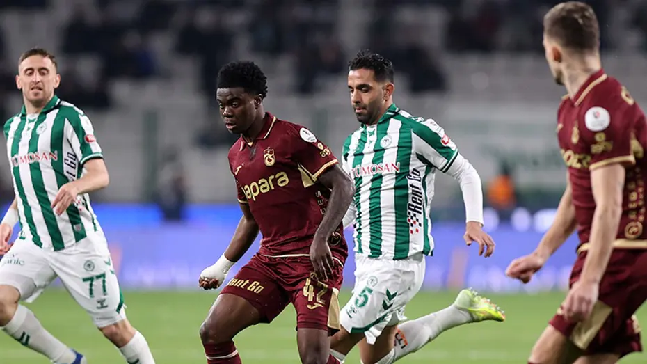 Ligde sıralama değişebilir. Konyaspor-Trabzonspor maçı