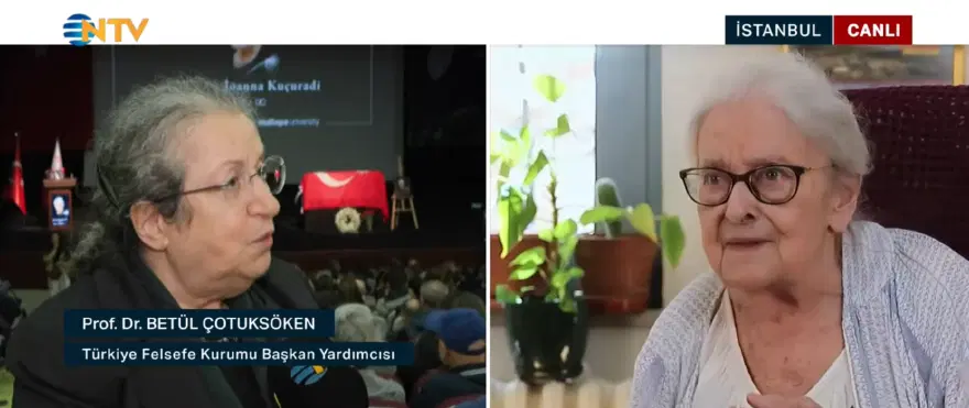 Felsefenin öncü ismi Prof. Dr. İoanna Kuçuradi