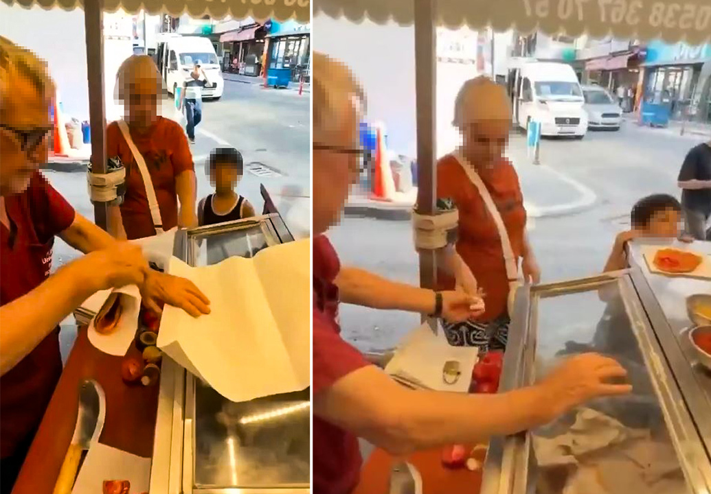 Adana'nın sinirli lahmacuncusuna büyük şok. Tezgahı kaldırılınca özür dilemek zorunda kaldı