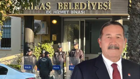 Milas Belediyesi'ne operasyon. Belediye Başkanı Fevzi Topuz dahil 33 kişi