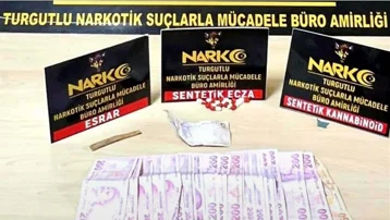 Manisa'da uyuşturucu operasyonu. 3 şüpheli gözaltına alındı