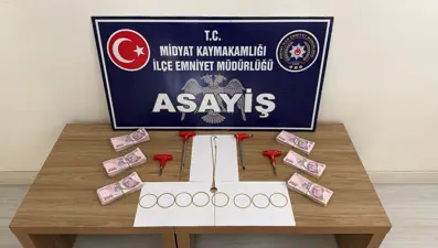 Mardin'de 5 hırsızlık şüphelisi yakalandı