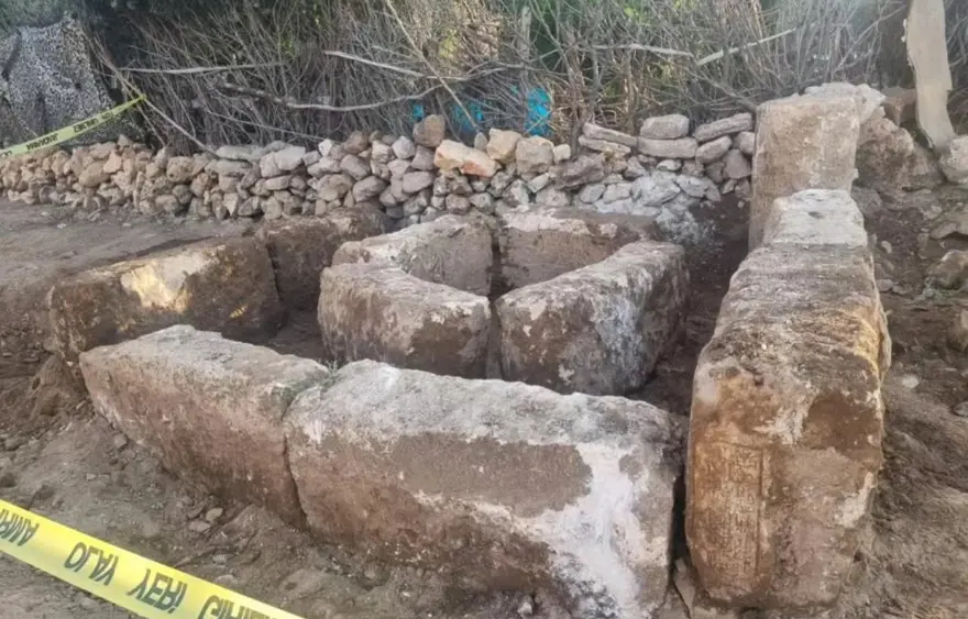 Mardin'de tarihi keşif. Yazılı kitabeler bulundu 2