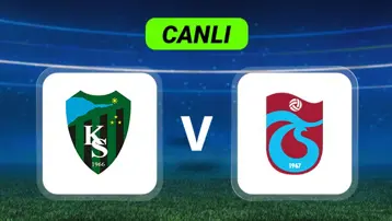 Canlı Anlatım: Kocaelispor-Trabzonspor maçı