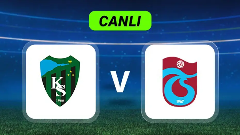 Canlı Anlatım: Kocaelispor-Trabzonspor maçı