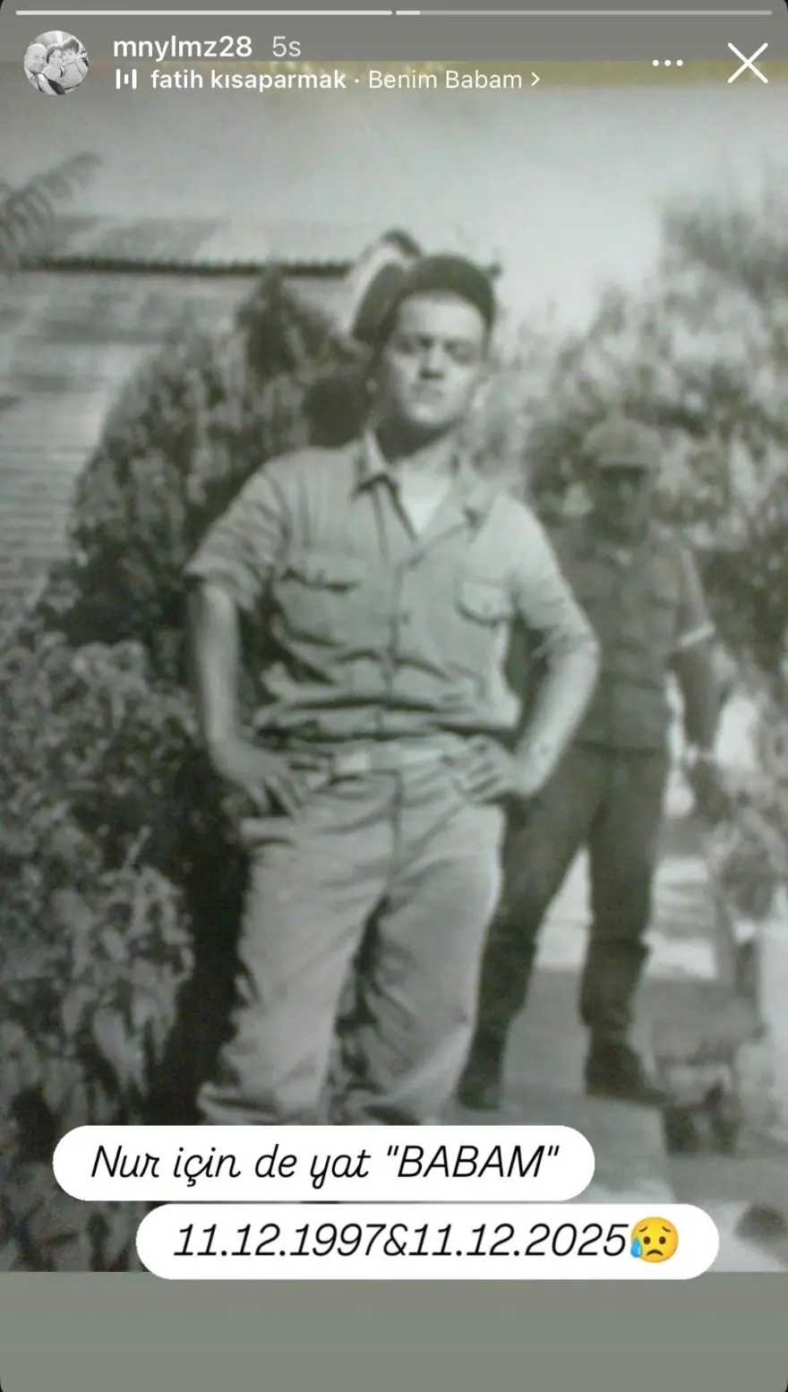 28 YIL ÖNCE BABASI DA AYNI GÜN YAŞAMINI YİTİRMİŞ 3