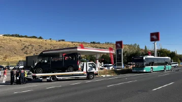 Kayseri'de minibüs, özel halk otobüsüne çarptı. 3 yaralı