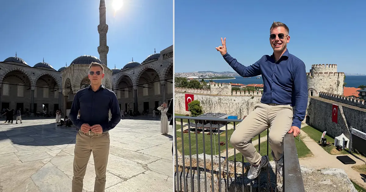 NATO Zirvesi öncesi İstanbul turu. Macaristan Başbakanı turist oldu