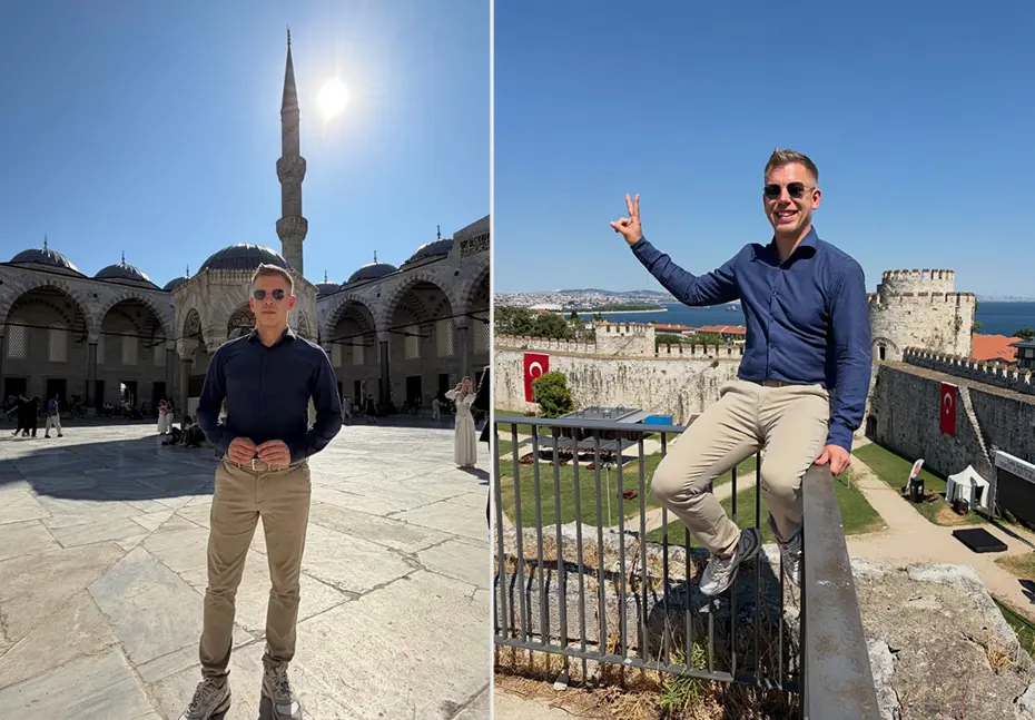 NATO Zirvesi öncesi İstanbul turu. Macaristan Başbakanı turist oldu