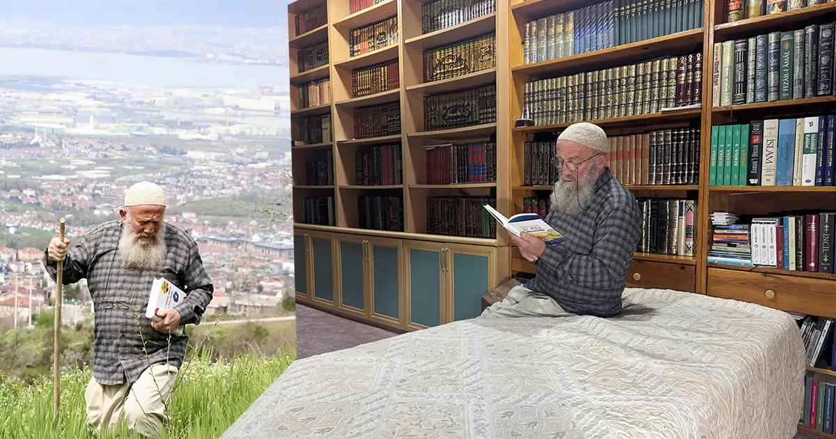 Her şey 59 yıl önce bir dergiyle başladı. Evinin bir bölümünü kütüphaneye dönüştürdü