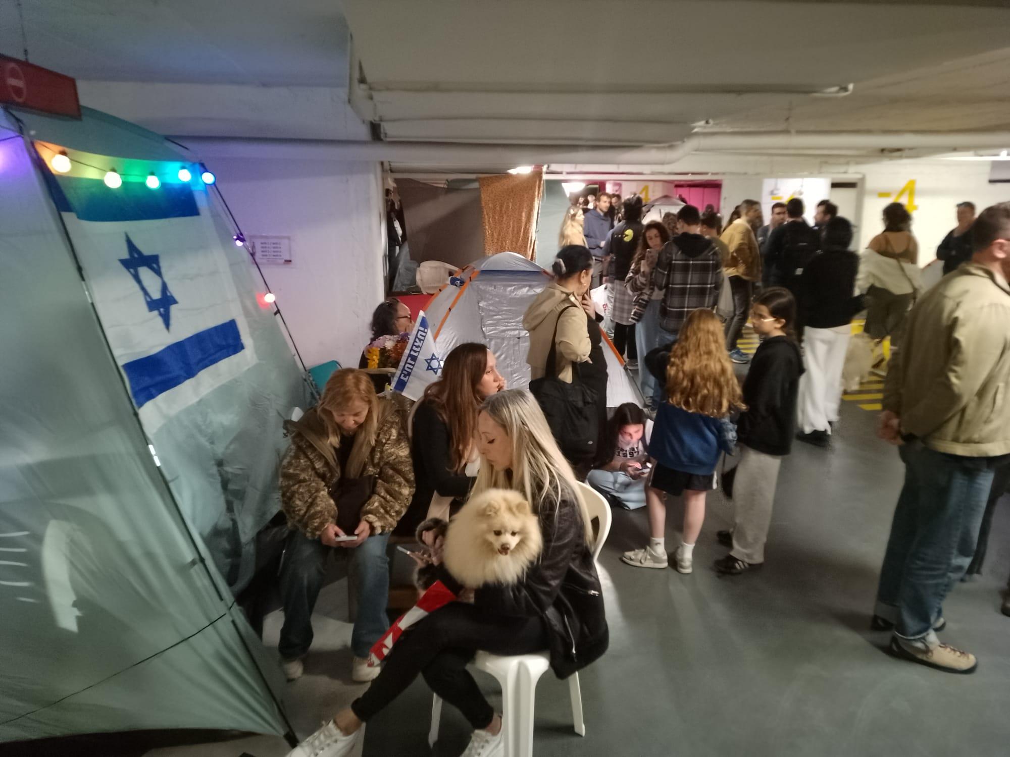 NTV ekibi Tel Aviv'in en büyük sığınağını görüntüledi 2