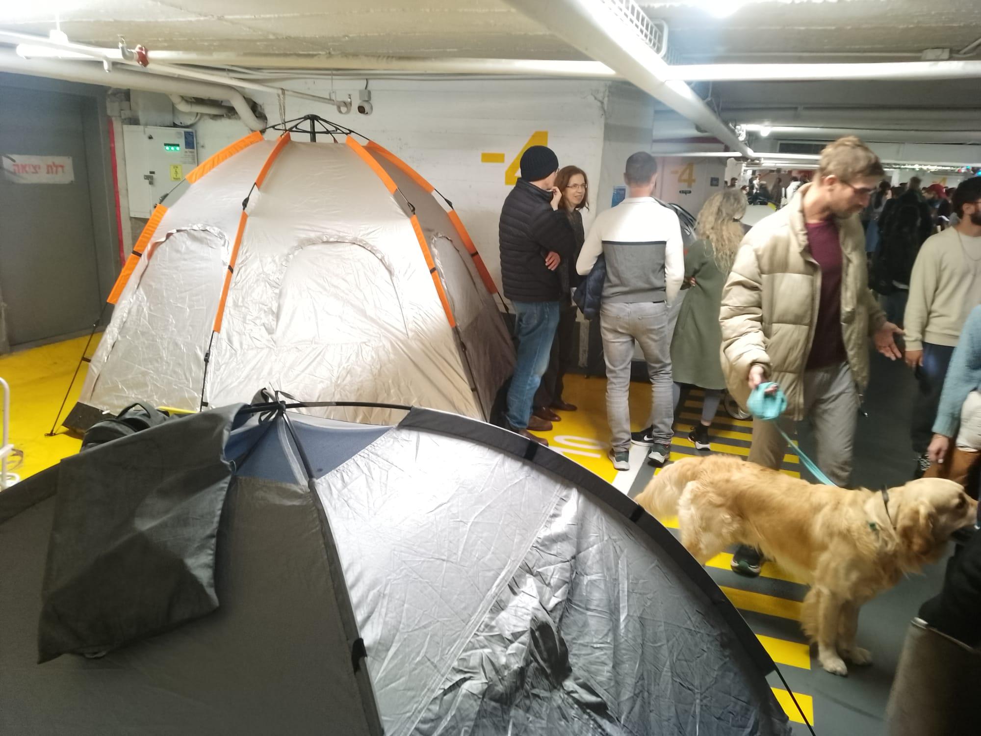 NTV ekibi Tel Aviv'in en büyük sığınağını görüntüledi 3