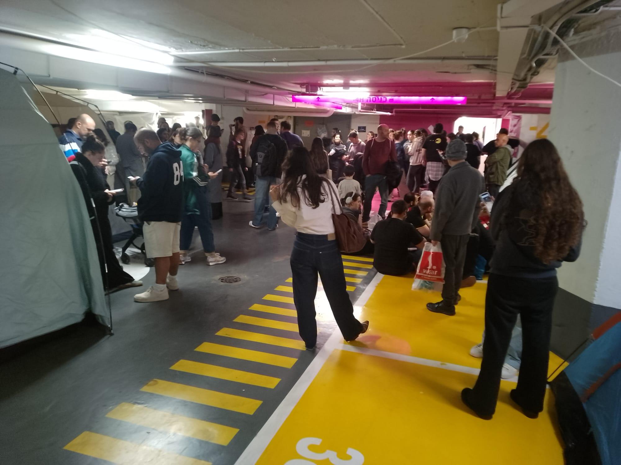 NTV ekibi Tel Aviv'in en büyük sığınağını görüntüledi 6