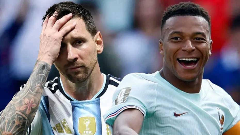 Messi ne yaparsa o da aynısını yapıyor. Kylian Mbappe'nin ilginç tesadüfü