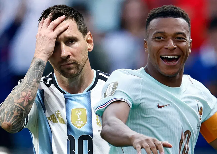 Messi ne yaparsa o da aynısını yapıyor. Kylian Mbappe'nin ilginç tesadüfü 
