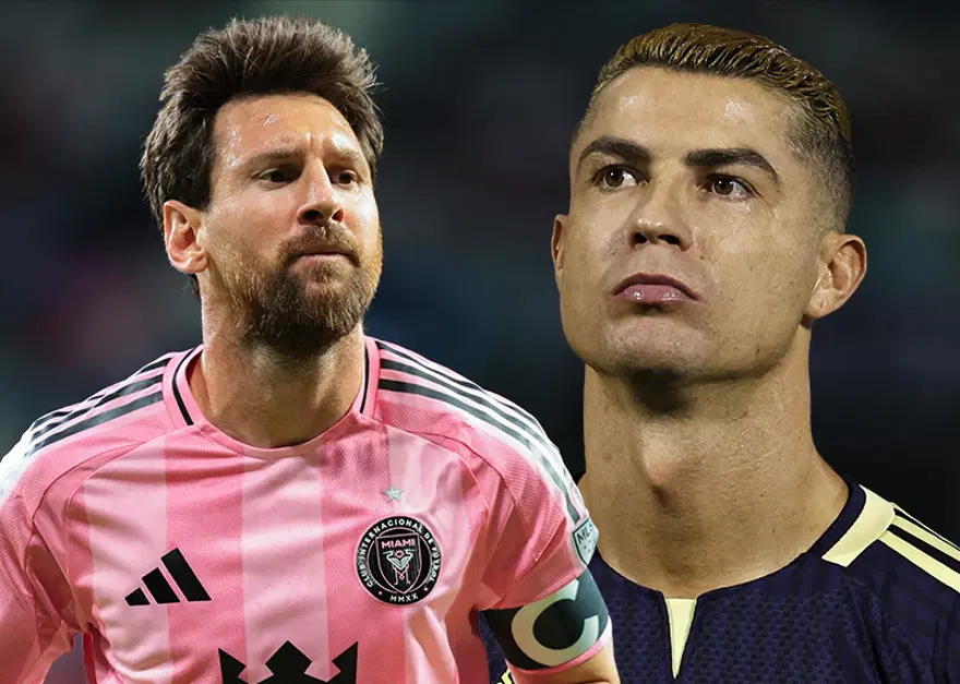 Dünya yine Lionel Messi'yi konuşuyor. Şov yaptı, Ronaldo'ya göz kırptı 