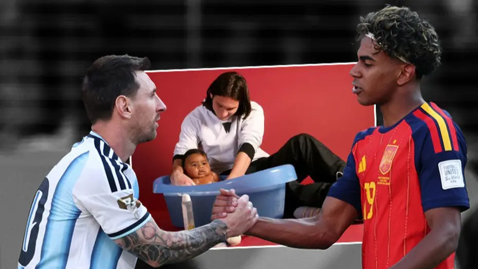 19 yıl önce küvette yıkadığı bebek, Messi'nin elinden Dünya Kupası'nı aldı