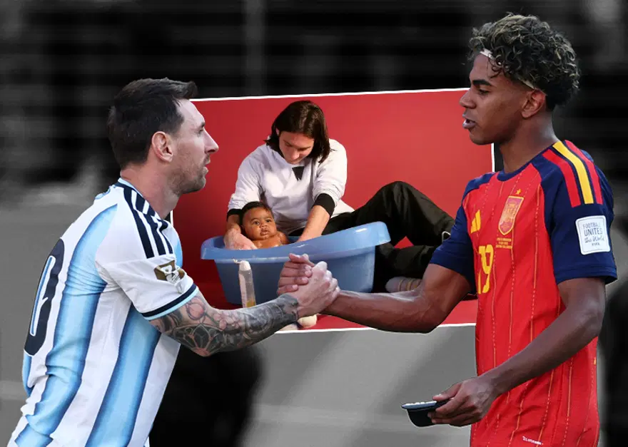 19 yıl önce küvette yıkadığı bebek, Messi'nin elinden Dünya Kupası'nı aldı 