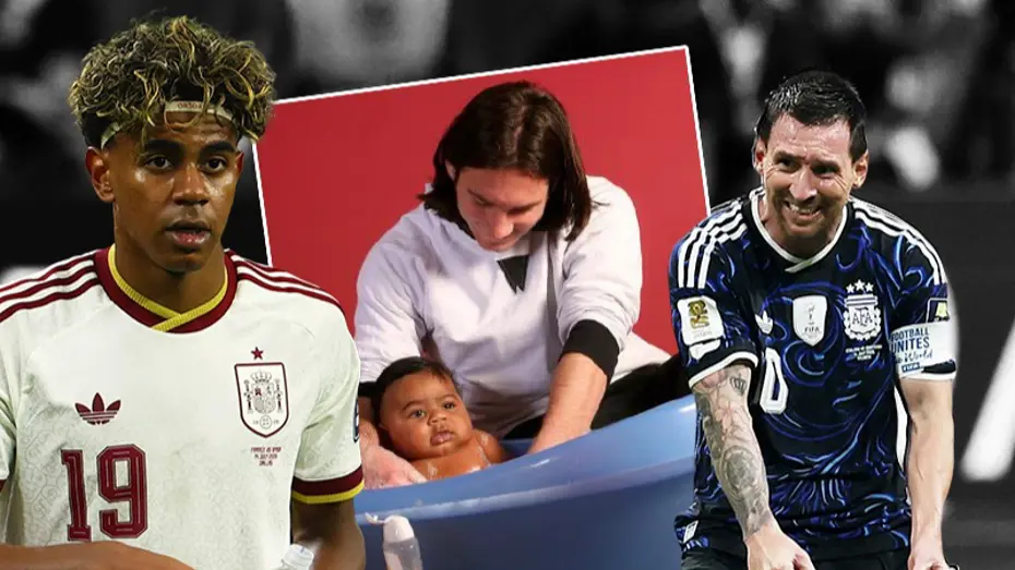 19 yıl önce küvette yıkadığı bebek, Lionel Messi'ye rakip oldu. Lamine Yamal ve o fotoğrafın öyküsü