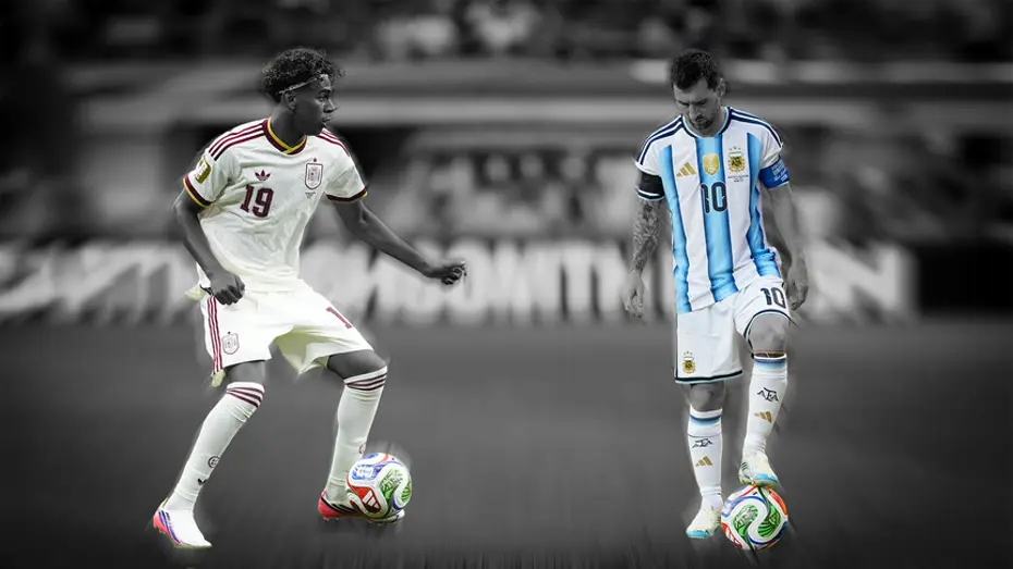 Dünyanın gözü onların üzerinde, aralarında 20 yaş var. Messi ve Yamal karşı karşıya