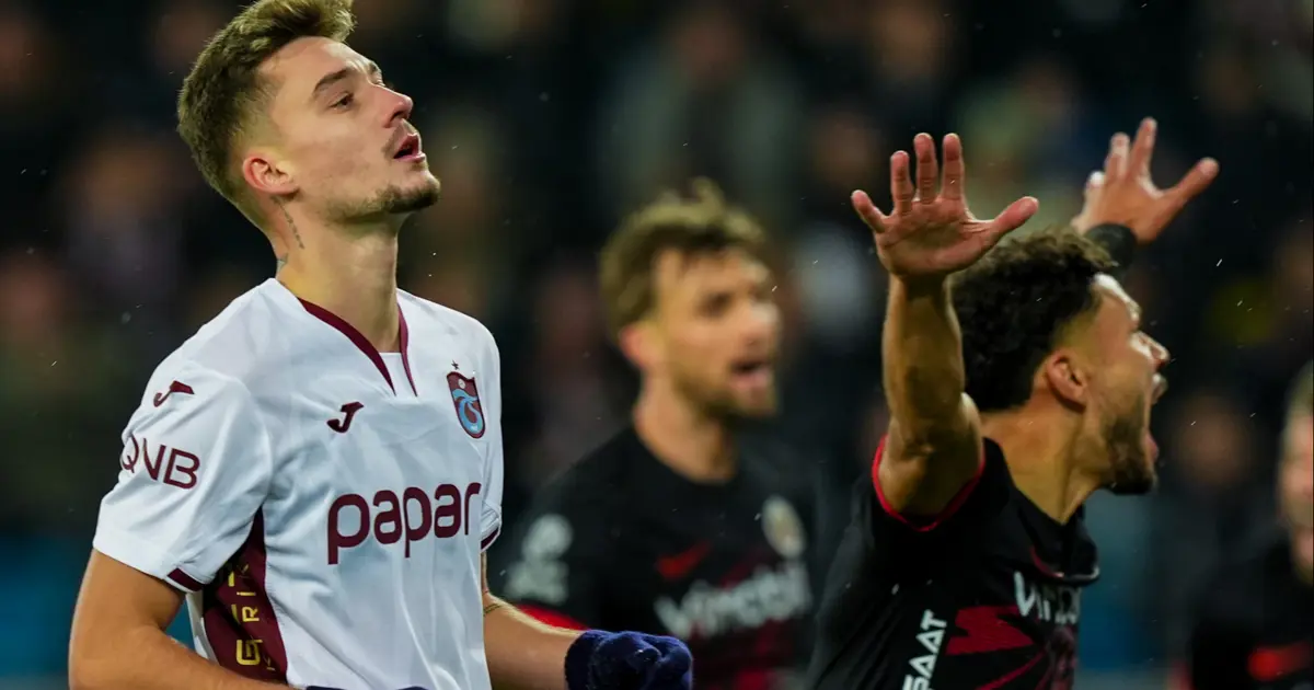 7 gol, çılgın maç! Trabzonspor, Gençlerbirliği'ne mağlup oldu