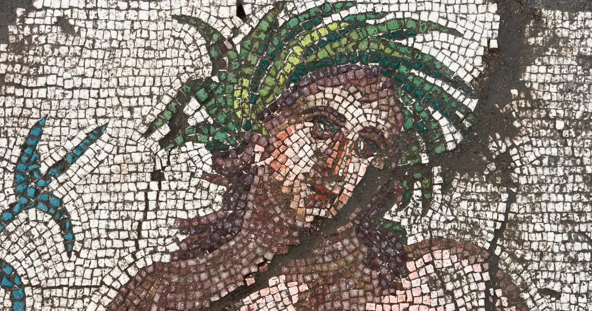 Bakan Ersoy'dan Aspendos müjdesi: Genç Eurymedon mozaiği ortaya çıkarıldı