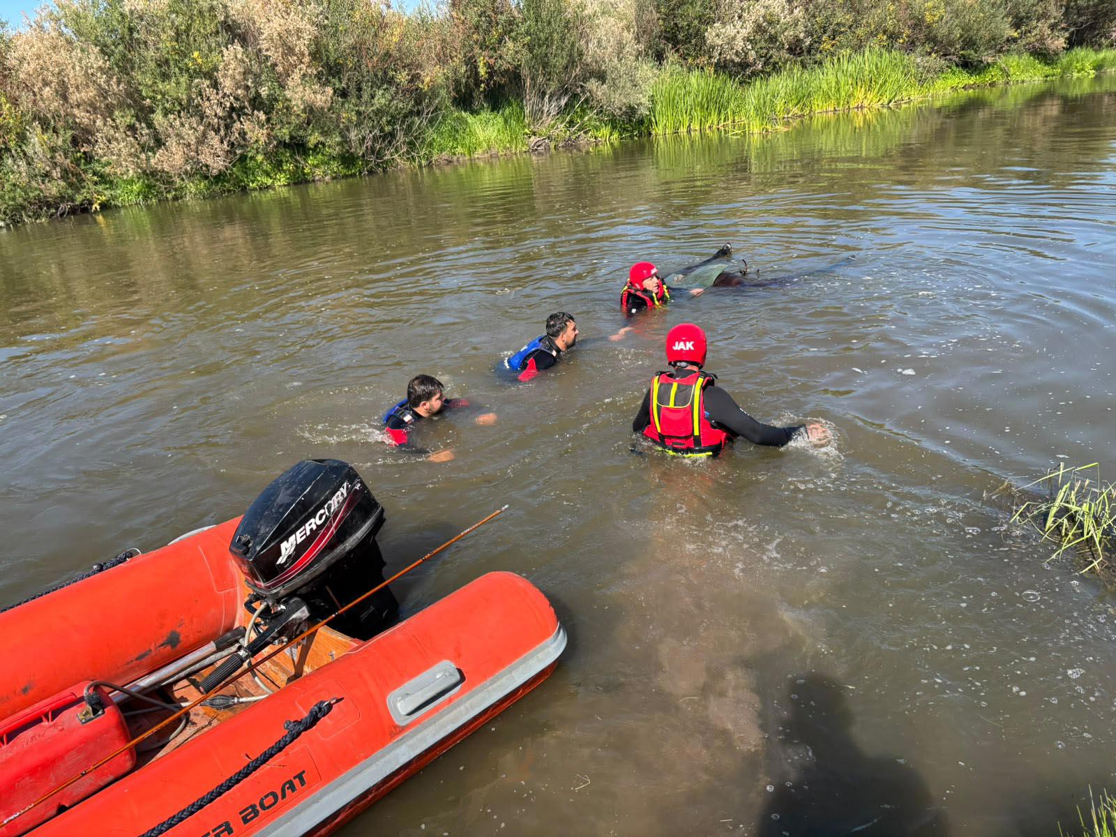 Atıyla nehri geçmeye çalışırken kaybolmuştu, cansız bedeni bulundu