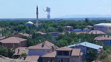 Niğde'de havai fişek fabrikasında patlama