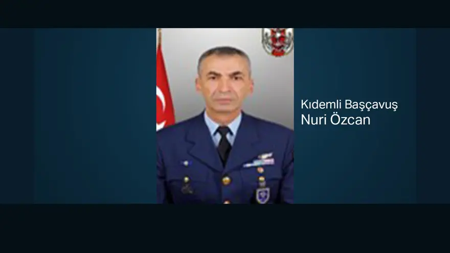 HAVA UÇAK BAKIM ASTSUBAY KIDEMLİ BAŞÇAVUŞ NURİ ÖZCAN 23