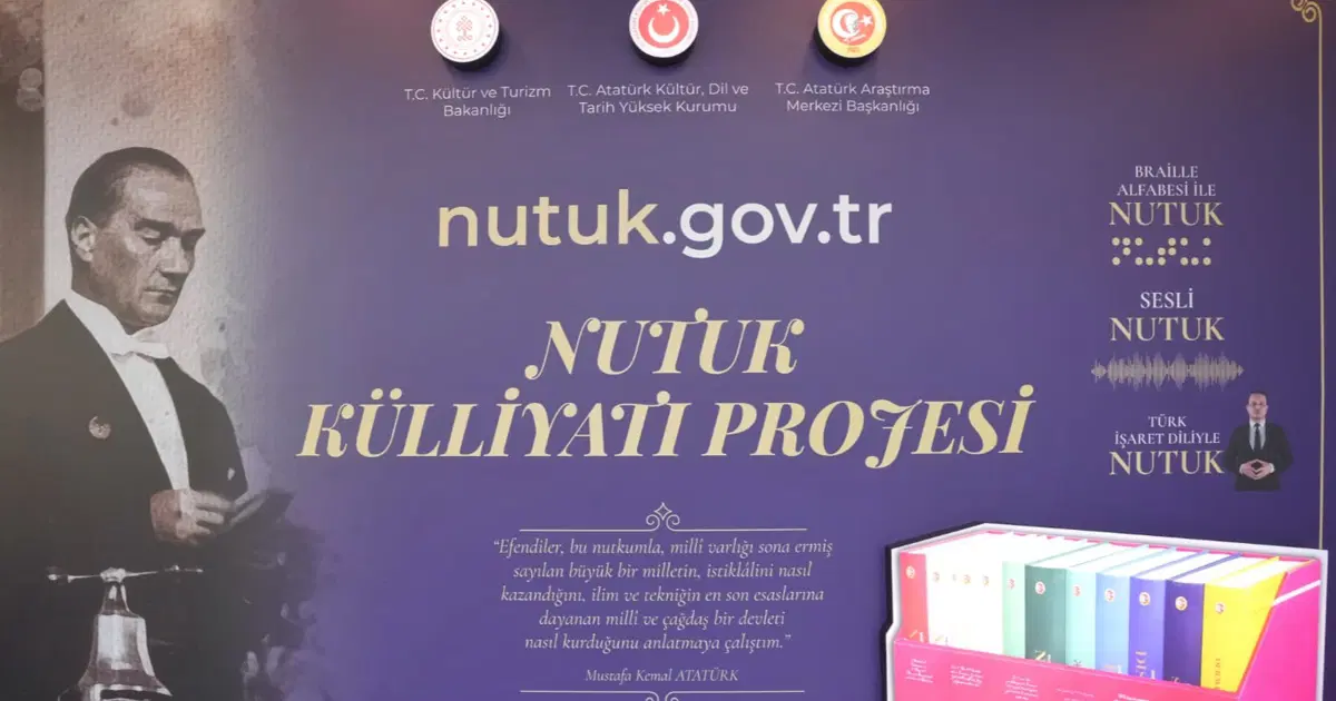 Nutuk Külliyatı Projesi tanıtıldı, Nutuk 8 dilde, sesli, işaret dilli ve Braille formatında