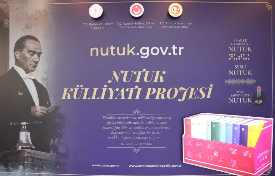 NUTUK KÜLLİYATI PROJESİ TANITILDI