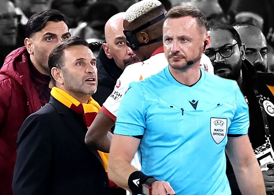 Okan Buruk'tan maç sonu muazzam sitem. "Dünyanın en kötü hakemi" 