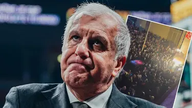 Obradovic gitti, taraftarlar salonu bastı! "Maçı oynatmayız" tehdidi ve antrenman iptali