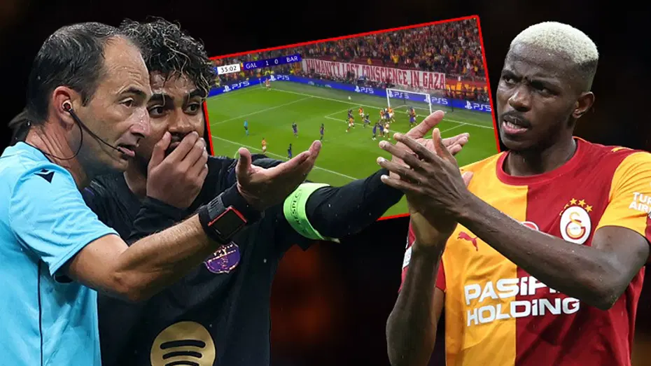 Galatasaray-Barcelona maçının seyrini değiştiren karar doğru mu? 